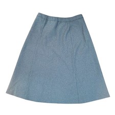 VTG USA Levis Bend Over Womens Twee Pull On High Waist Skirt Size 32 Retro ALine