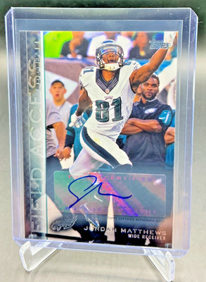 2015 Topps All Access JORDAN MATTHEWS AUTO #53 Eagles