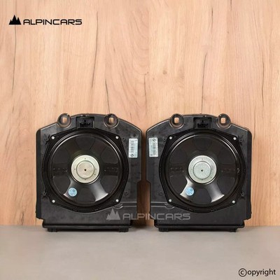 OE BMW F01 F02 F04 S676 Top HiFi Zentralbass Satz Speakers Set 9227482 9227483