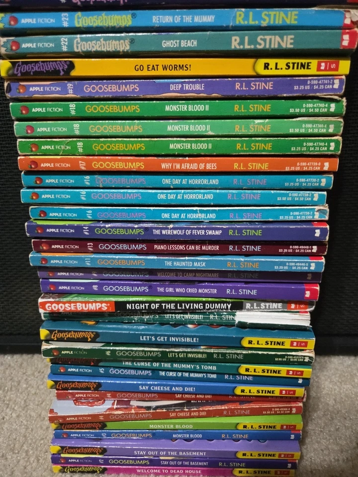 54 Goosebumps Vintage Book Lot *1st Editions/Some 1st Prints* Good/EX LOOK!! - Image 3 of 4
