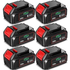 6.0Ah Lithium-Ion Battery For DeWalt 20V 20 Volt Max DCB208 DCB206-2 DCB205-2
