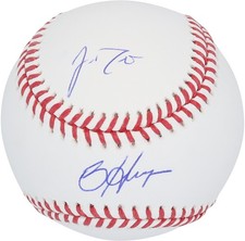 Bryce Harper & J.T. Realmuto Philadelphia Phillies Autographed Baseball