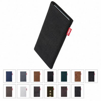 fitBAG Handytasche Fairphone 4 5G Stoff Hülle Sleeve Made in Germany