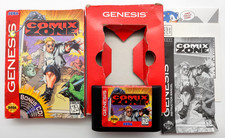 Comix Zone (Sega Genesis, 1995) COMPLETE CIB No CD Authentic Tested & Cleaned!