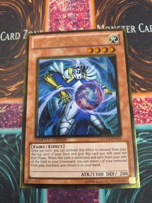 Yugioh Dimensional Alchemist GLD4-EN015 Gold Rare Limited Lightly Played
