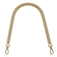 Purse Chain Handle, 60cm/23.6" Bag Extender Chains with Clasps, Retro Gold
