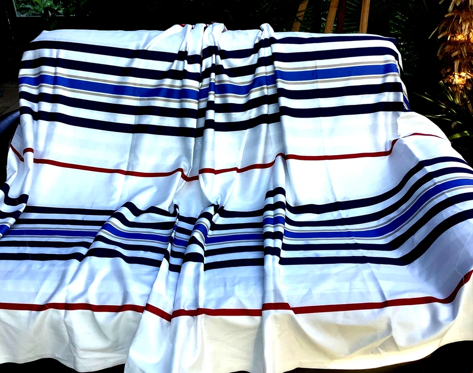 TOMMY HILFIGER by Bassetti Satin Stoff ATHLETIC 285/200 für Bettwäsche Satin Neu