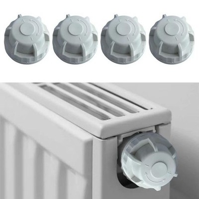4 Stück Heizkörperventilschutz M30 x 1 5 Kunststoff Ventildeckel für Heizkör