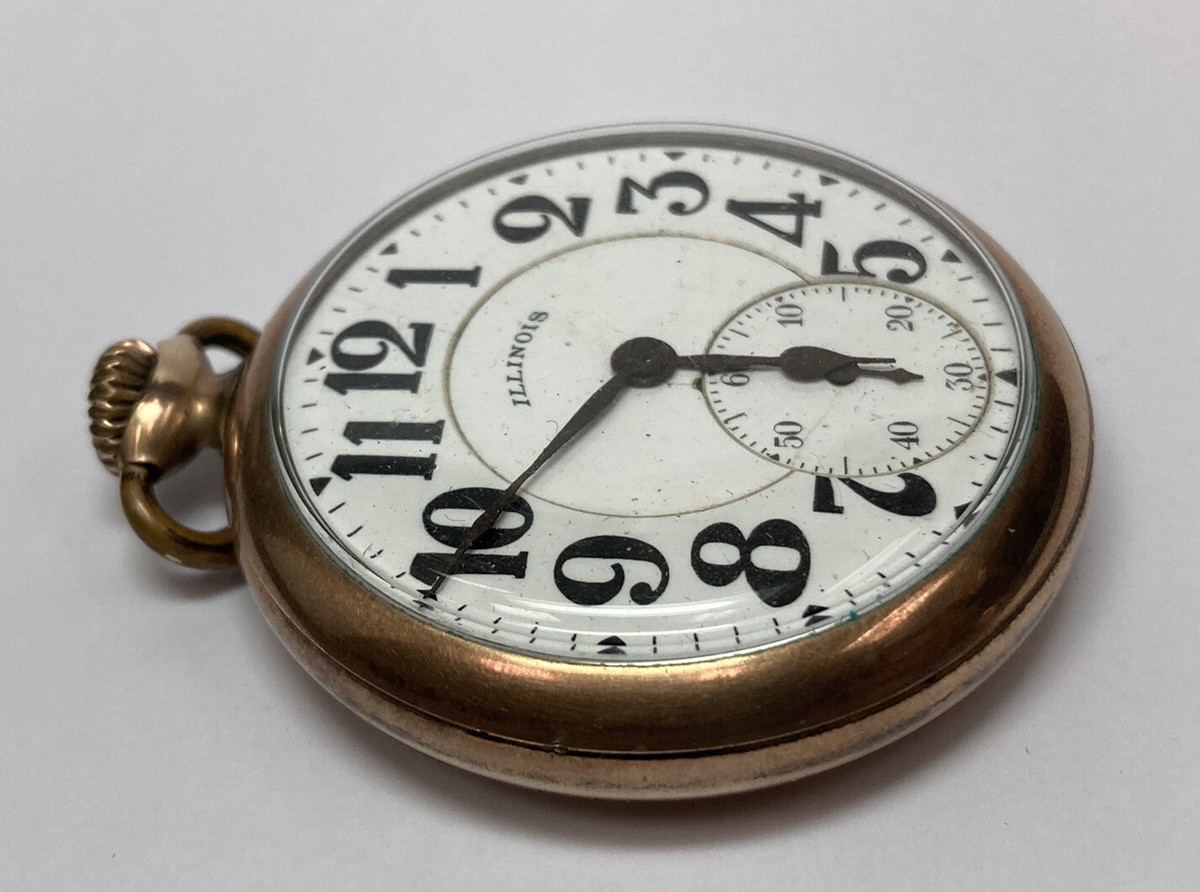 Illinois Bunn Special 21 jewels 16s 60 Hour Rail Road pocket watch