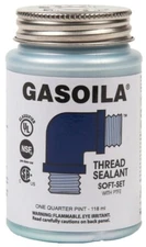 NEW GASOILA SS04 Soft-Set Thread Sealant with PTFE LIQUID BLUE GREEN 7030679