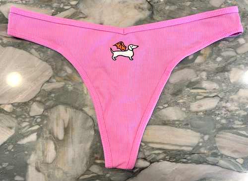 NEW Victoria Secret PINK Ribbed Cotton Thong - You Pick Panty - XL - Picture 19 of 100