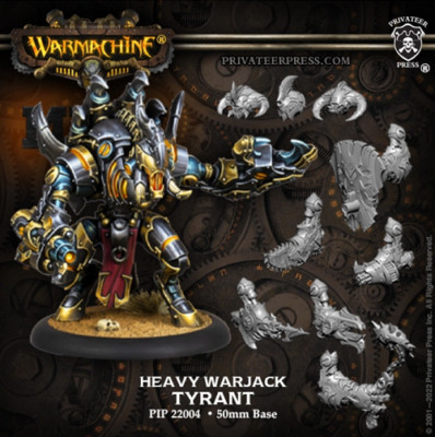 Warmachine Orgoth Sea Raiders Tyrant H Warjack PIP22004 Privateer Press