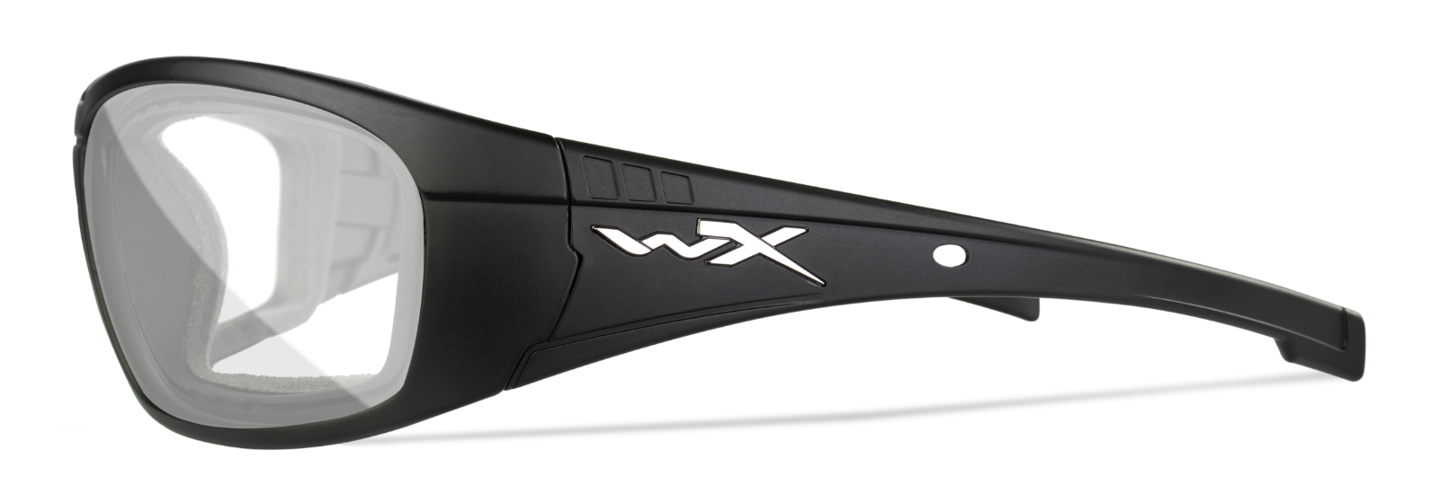 Wiley X Boss ANSI Z87 Industrial Safety Glasses Matte Black Frames