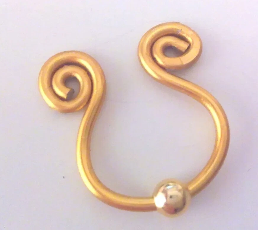 Nipple ring sale jewelry without piercing