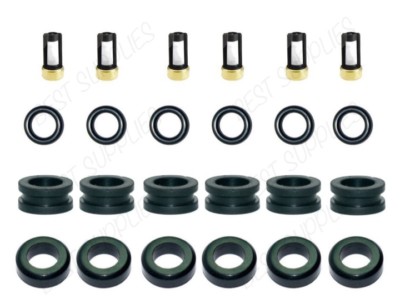 Fuel Injector Service Kit Seals O-Rings Grommets Filters for Suzuki Grand Vitara