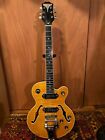 2001 Epiphone Wildkat Limited Edition Chambered Natural Honey Samick Korea Mik