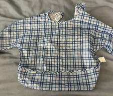 Baby Toddler Eating Feeding Cover Up Shirt Apron Clothing Protector Bib