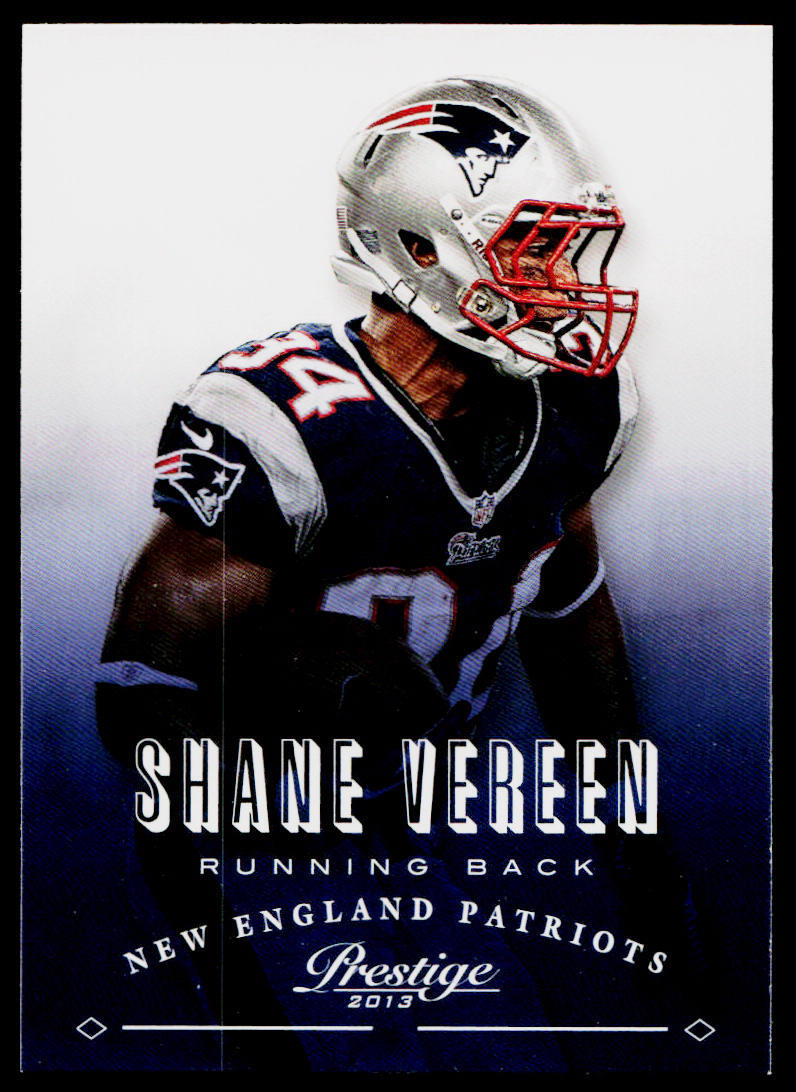 2013 Panini Prestige Shane Vereen #115 New England Patriots