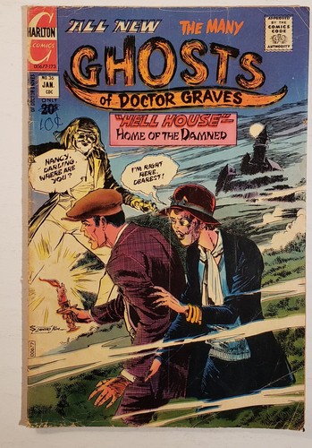 5 The Many Ghosts of Doctor Graves Charlton Comics 36, 47, 50, 54,59 1970's - Bild 2 von 21