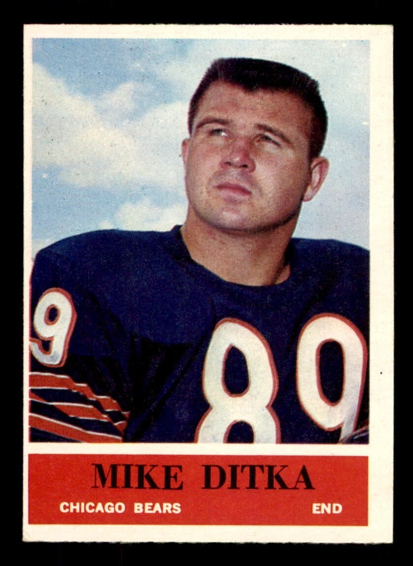 Mike Ditka trading card