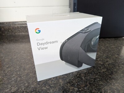Google Daydream View 2017 Virtual Reality Charcoal Headset UNUSED Open Box