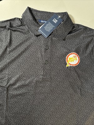 Cutter & Buck Pebble Stretch Polo Miami Dolphins Men s M Black 