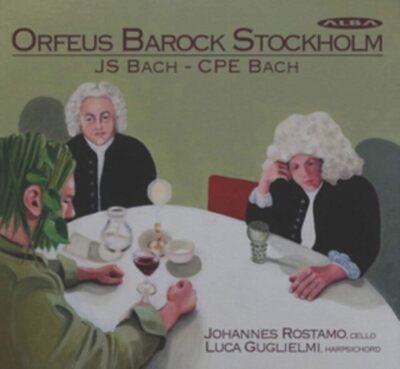 J.S. Bach  C. P. E. Bach Orfeus Barock Stockholm - CD [6417513104486]