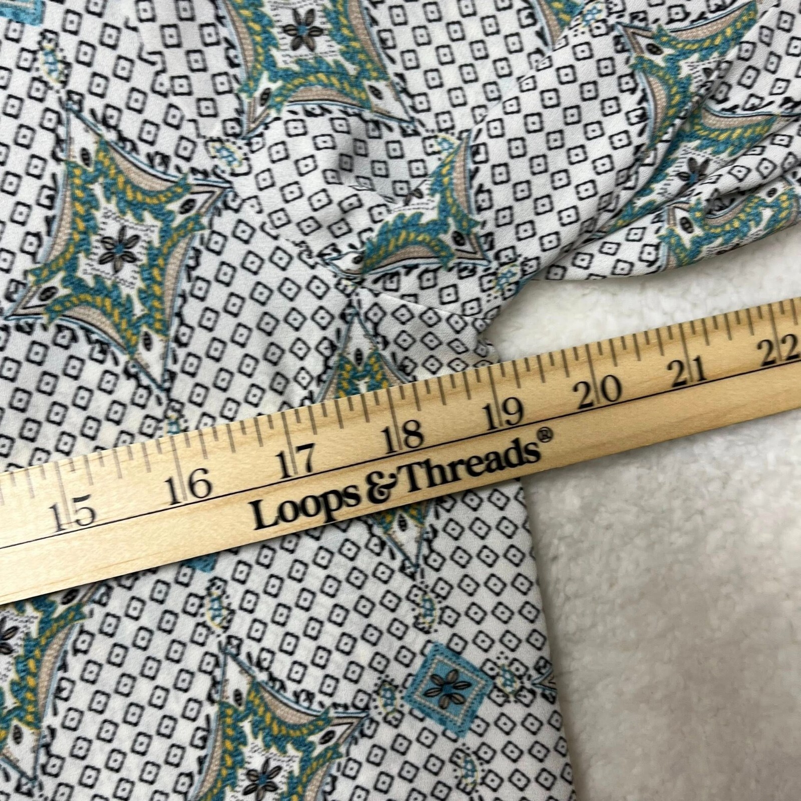 Max Studio Button Up Long Sleeve Blouse Women Siz… - image 8