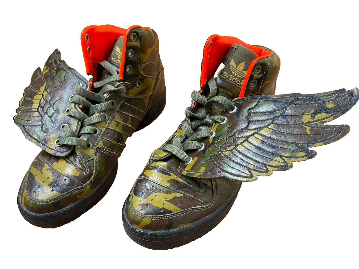 アディダス  OBYO JEREMY SCOTT WINGS 蓄光 27㎝ アディダス OBYO JEREMY SCOTT WINGS 蓄光 27㎝ - メルカリ
