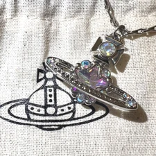 Vivienne Westwood Astrid Star Silver Necklace Chain