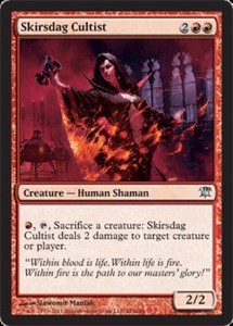 Skirsdag Cultist x4 - Innistrad - NM-Mint, English - Innistrad