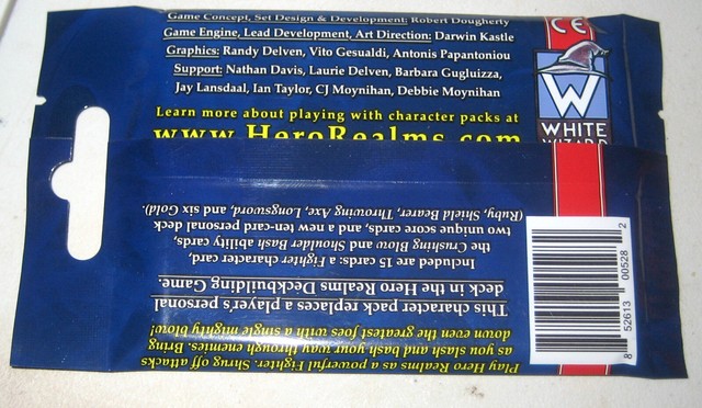 Hero Realms Card Game Character Pack Fighter White Wizard Games For Sale Online Ebay