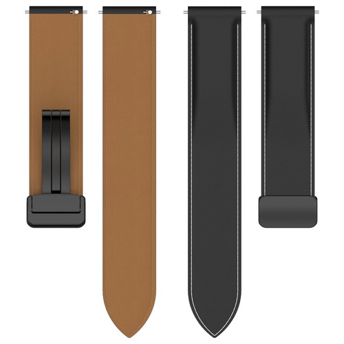 Correa de reloj de cuero con correa de pulsera para Garmin Venu/Venu 2/Venu2 Plus/Venu Sq - Imagen 6 de 22