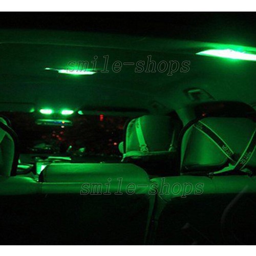 10pcs Green LED Interior Light Package Fit For 2005-2012 Chrysler 300 300C - Picture 7 of 9