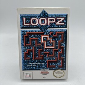 Loopz NES Complete In Box No Styrofoam 