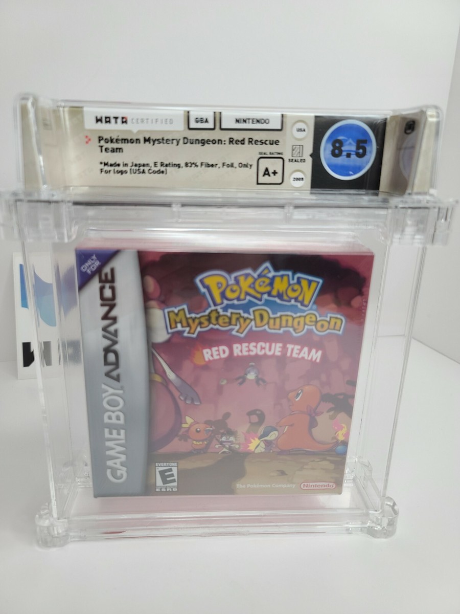 Pokemon Mystery Dungeon: Red Rescue Team WATA Sealed A+ Nintendo NOT VGA