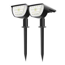 Outdoor Solar LED Deck Lights Path Garden Patio Pathway Stairs Step Fence Lamp