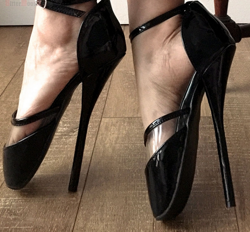 Da Donna Super tacchi alti tacchi a spillo 18cm Balletto Danza elegante  CLUB SEXY TG UK | eBay