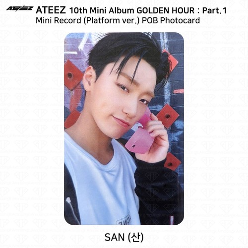 ATEEZ 10th Mini Album Golden Hour Part.1 POB Photocard Complete Set Hellolive KQ - Picture 31 of 108