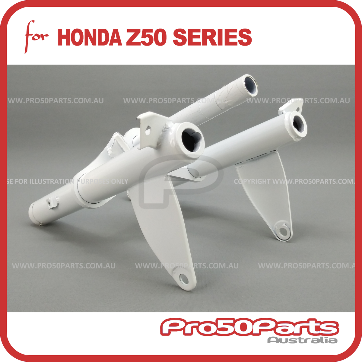 Matte Front Fork Set inc. Triple Tree & Steering Bearing for Honda