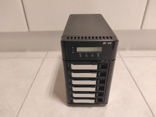 Areca Thunderbolt / USB 3 RAID Storage / 6x SAS or SATA / ARC-5028