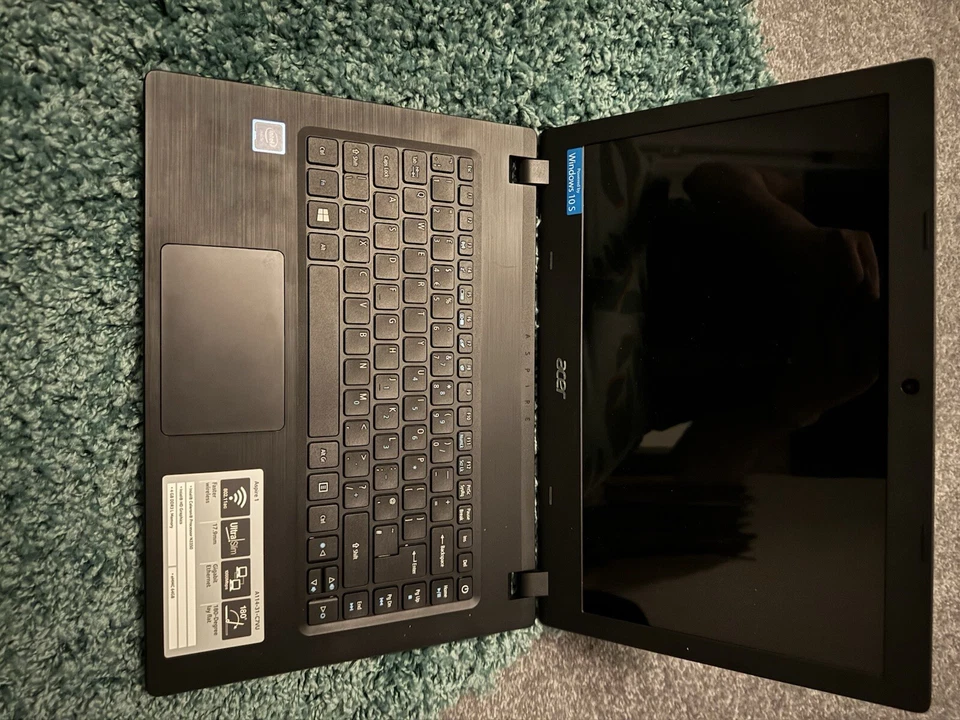 Acer Aspire 1 A114-31 14” Laptop 64GB eMMC, Intel Celeron N3350 4GB Windows 10 - Image 4 of 4