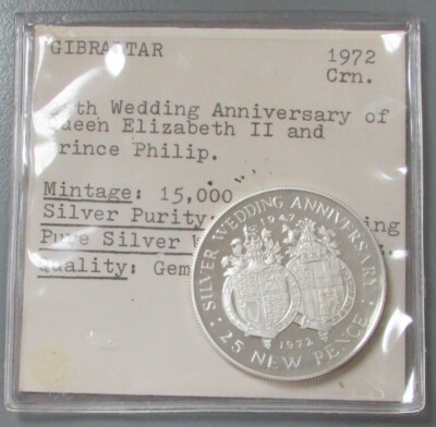 GIBRALTAR ELIZABETH2世1クラウン硬貨 1 Crown - Elizabeth II (Road to Victory - Battle of