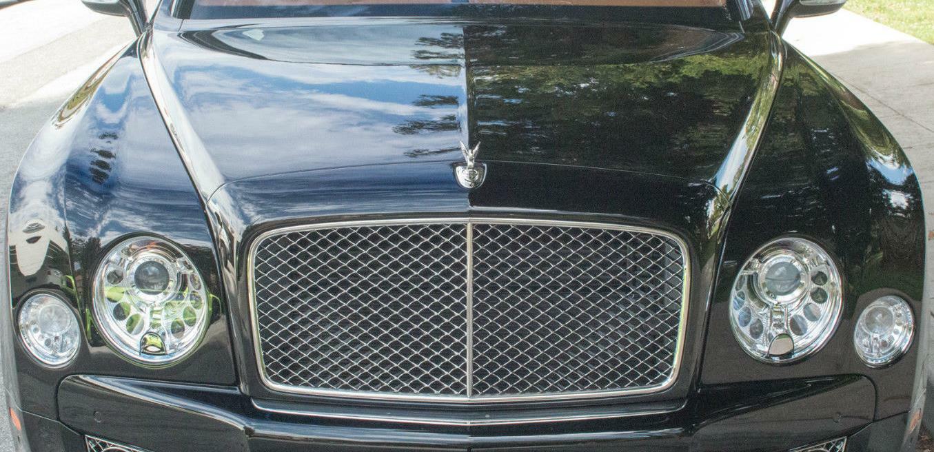 2011-16 Bentley Mulsanne Complete Front Headlight Headlamp Turn Signal Lamp OEM