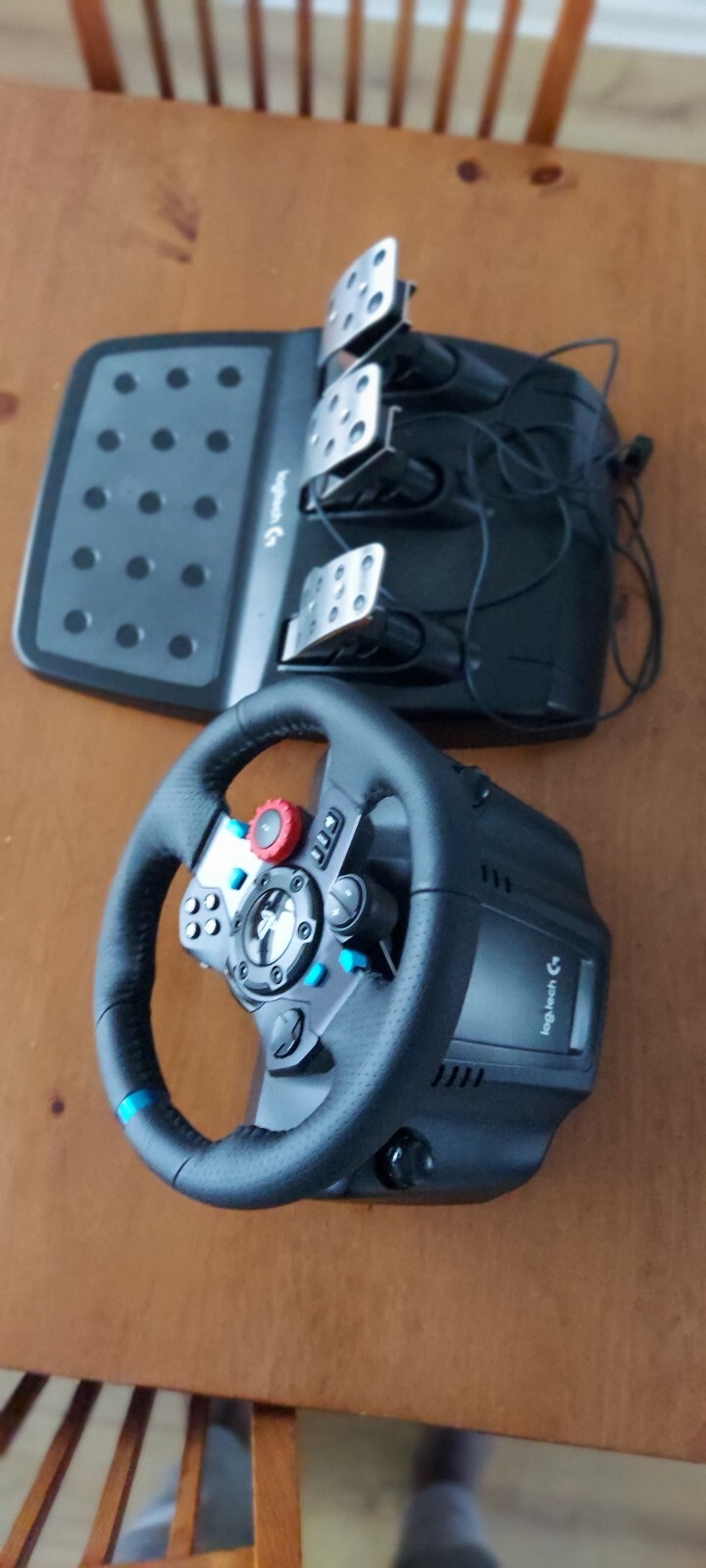 Logitech G29 steering wheel and pedals PS5,PS4 & PC eBay