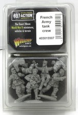 Bolt Action 403015507 French Army Tank Crew Mounted  Dismounted Early War WW2