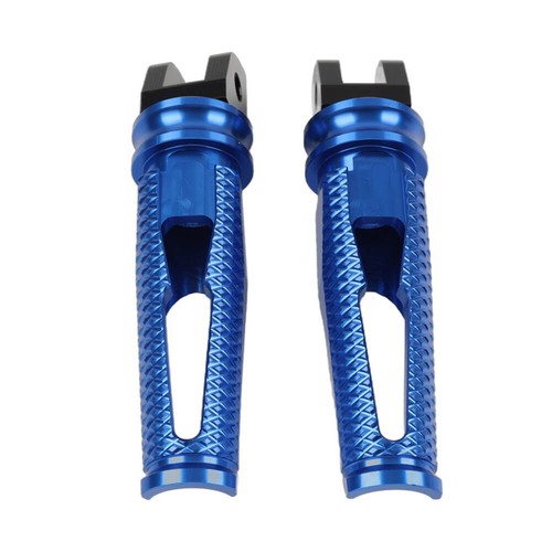 2x Blue Rear Passenger Footrest For Ducati Panigale 1098 1198 1199 1299 959 899 - Picture 3 of 10