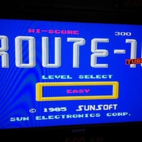 Used Sun Soft 1985 Route 16 turbo Nintendo Famicom NES FC Japanese Retro Game 
