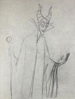 New ListingMaleficent Sleeping Beauty Original Production Art Animation Drawing 1959