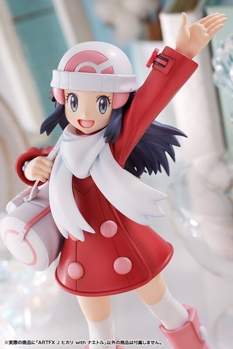 KOTOBUKIYA Artfx Jarno Pokemon Serie Amanecer Con Turtwig 1/8 Figura Japón - Imagen 18 de 20